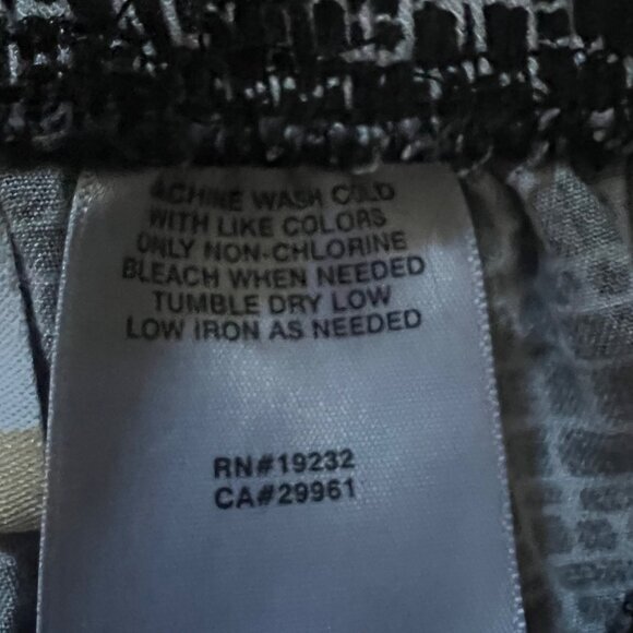 Woven Print Cropped Wide Leg Pants Casual Comfy Lounge Trousers - Picture 2 of 8